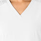 Women's Flex-n-Reach Side Panel V-Neck Top - 6145 - White