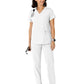Women's Flex-n-Reach Side Panel V-Neck Top - 6145 - White