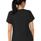 Women's Two-Pocket Tuck-In V-Neck Top - 6151 - Black