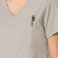 Women's Two-Pocket Tuck-In V-Neck Top - 6151 - Cloud