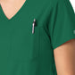 Women's Two-Pocket Tuck-In V-Neck Top - 6151 - Hunter