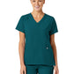 Women's Five-Pocket V-Neck Top - 6155 - Caribbean