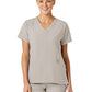 Women's Five-Pocket V-Neck Top - 6155 - Cloud
