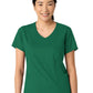 Women's 2-Pocket V-Neck Top - 6251 - Hunter