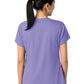 Women's 2-Pocket V-Neck Top - 6251 - Iris Purple