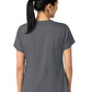 Women's 2-Pocket V-Neck Top - 6251 - Pewter
