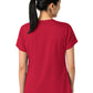 Women's 2-Pocket V-Neck Top - 6251 - Red