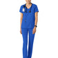 Women's 2-Pocket V-Neck Top - 6251 - Royal