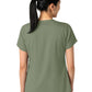 Women's 2-Pocket V-Neck Top - 6251 - Sage
