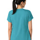 Women's 2-Pocket V-Neck Top - 6251 - Teal