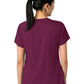 Women's 2-Pocket V-Neck Top - 6251 - Wine