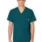 Men's Six-Pocket V-Neck Top - 6355 - Caribbean
