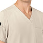Men's Six-Pocket V-Neck Top - 6355 - Khaki
