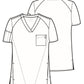 Men's Six-Pocket V-Neck Top - 6355 - Hunter