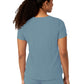 Women's One-Pocket Mandarin Collar Tuck-In Top - 6434 - Elemental Blue