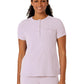 Women's One-Pocket Mandarin Collar Tuck-In Top - 6434 - Pastel Lilac
