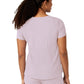 Women's One-Pocket Mandarin Collar Tuck-In Top - 6434 - Pastel Lilac