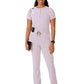 Women's One-Pocket Mandarin Collar Tuck-In Top - 6434 - Pastel Lilac