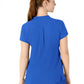 Women's Four-Pocket Mandarin Collar Top - 6734 - Royal