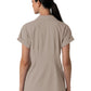 Women’s Two-Pocket Flex-n-Reach Collared Top - 6934 - Haze