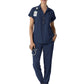 Women’s Two-Pocket Flex-n-Reach Collared Top - 6934 - Navy