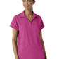 Women’s Two-Pocket Flex-n-Reach Collared Top - 6934 - Raspberry