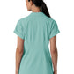 Women’s Two-Pocket Flex-n-Reach Collared Top - 6934 - Turquoise