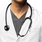 Men's Four-Pocket 38" Full-Length Lab Coat - 7372 - White