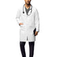 Men's Four-Pocket 38" Full-Length Lab Coat - 7372 - White