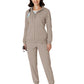 Knit Women’s Four-Pocket Zip Hoodie - 8159 - Haze