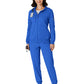 Knit Women’s Four-Pocket Zip Hoodie - 8159 - Royal