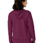 Knit Women’s Four-Pocket Zip Hoodie - 8159 - Wine