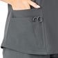Women's Five-Pocket Modern Fit V-Neck Top - C12113 - Pewter