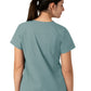 Women's Five-Pocket Modern Fit V-Neck Top - C12113 - Summer Blue