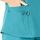 Women's Five-Pocket Modern Fit V-Neck Top - C12113 - Teal Blue