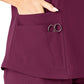 Women's Five-Pocket Modern Fit V-Neck Top - C12113 - Wine
