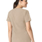 Women's Three-Pocket Modern Fit Notch Neck Top - C12213 - Khaki