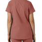 Women's Three-Pocket Modern Fit Notch Neck Top - C12213 - Wildrose