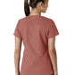 Women's Four-Pocket V-Neck Knit Panel Top - C12313 - Wildrose