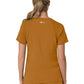 Women's Three-Pocket Flex Panel V-Neck Top - C13210 - Fox Brown