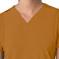 Women's Three-Pocket Flex Panel V-Neck Top - C13210 - Fox Brown