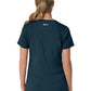 Women's Three-Pocket Flex Panel V-Neck Top - C13210 - Navy