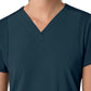 Women's Three-Pocket Flex Panel V-Neck Top - C13210 - Navy