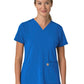 Women's Three-Pocket Flex Panel V-Neck Top - C13210 - Royal