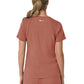 Women's Three-Pocket Flex Panel V-Neck Top - C13210 - Wildrose