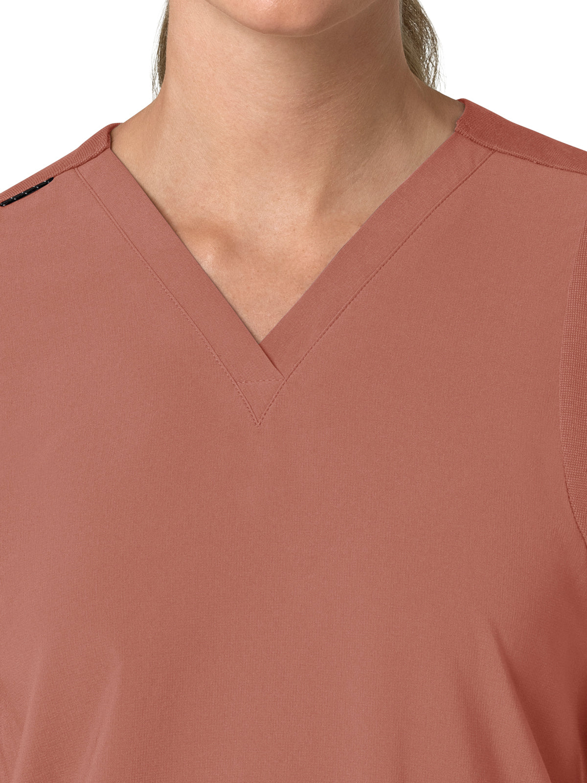 Women's Three-Pocket Flex Panel V-Neck Top - C13210 - Wildrose