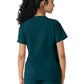 Women's Knit Panel Top - C13310 - Caribbean