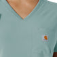 Women's One-Pocket Tuck-In Top - C13410 - Summer Blue