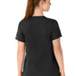 Women's Four-Pocket Henley Maternity Top - C14113 - Black