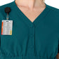 Women's Four-Pocket Henley Maternity Top - C14113 - Caribbean